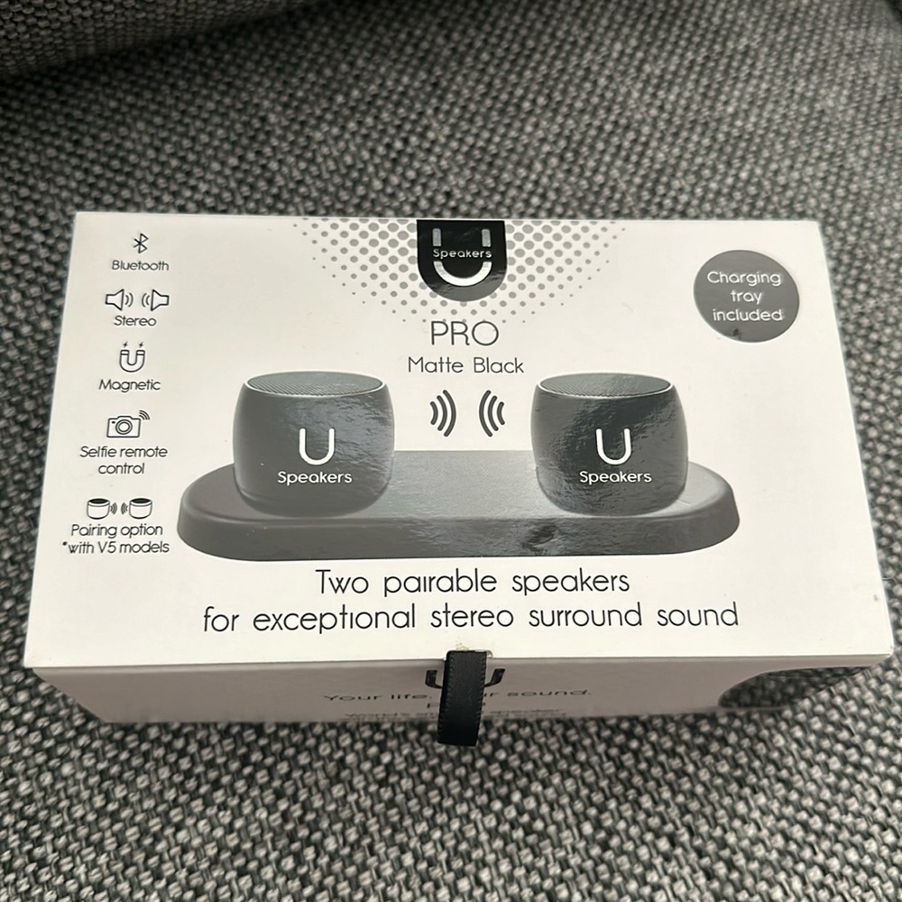 U Speakers Pro Matte Black Surround Sound